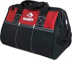 Photo 1 of * USED * 
Husky jobsite Polyester Tool Bag constructed of 600 D, water-resistant material 12 in. x 7 in.