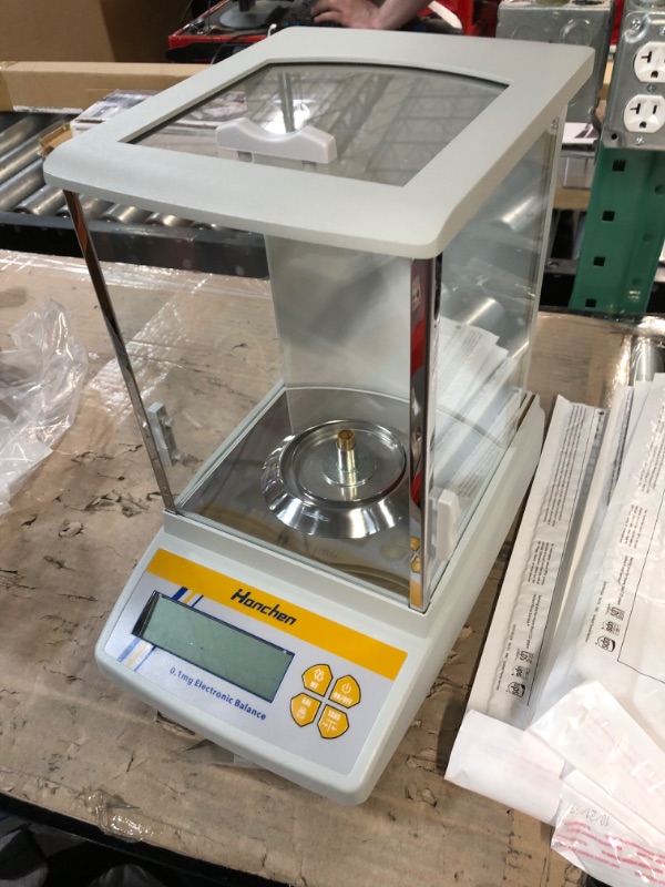 Photo 2 of **PARTS ONLY**
Hanchen Analytical Balance 120g/0.1mg Precise Digital Balance Lab Scale for Laboratory Pharmacy Jewelry Store Chemical Plant 110v