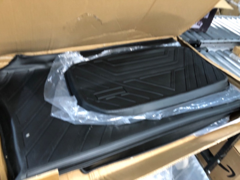 Photo 2 of Xipoo Fit Tesla Model Y Frunk Mat Front Trunk Mat Cargo Liner Floor Mat All Weather for 2020 - 2023 Tesla Model Y 5 Seat Accessories