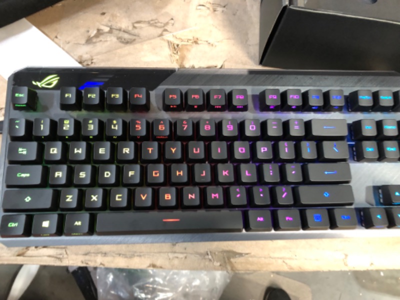 Photo 1 of ASUS ROG Claymore II Wireless Modular Gaming Mechanical Keyboard BLACK 