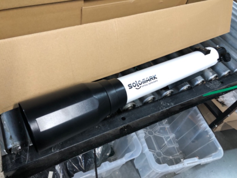 Photo 1 of SOLOMARK Telescope, 80EQ Refractor Professional Telescope -700mm Focal Length Telescopes