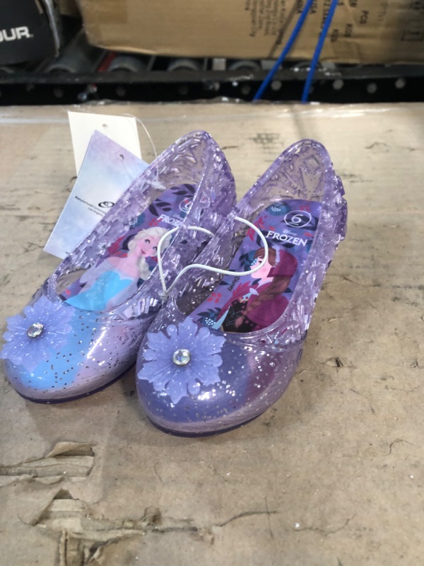 Photo 2 of Toddler Girls' Disney Frozen Ballet Jelly Shoes