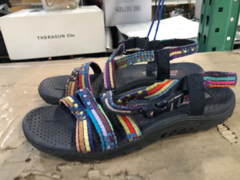 Photo 3 of **USED**
Women's Reggae - Sew Me - Boho Woven Athletic Sandals from Finish Line
