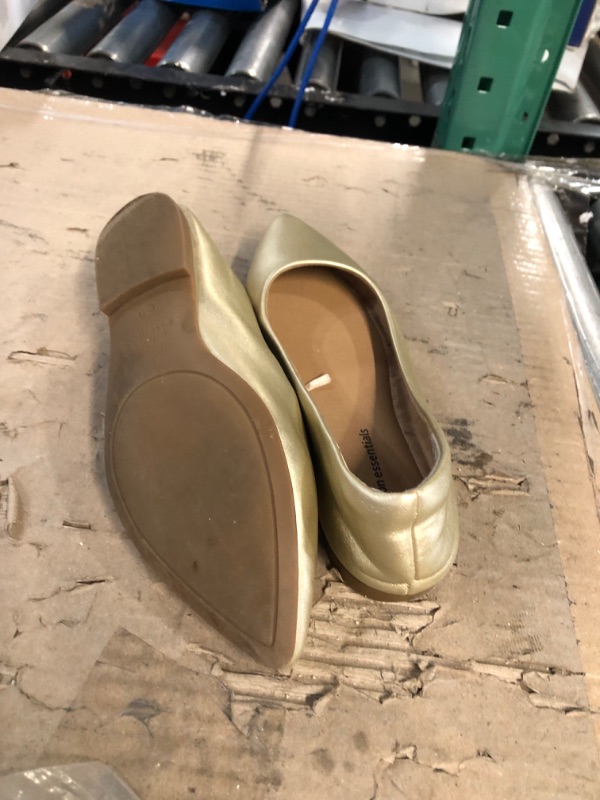 Photo 5 of NEW Christian Siriano Women's Gigi Pointed Flats, Solid Gold, 5.5 & 6
