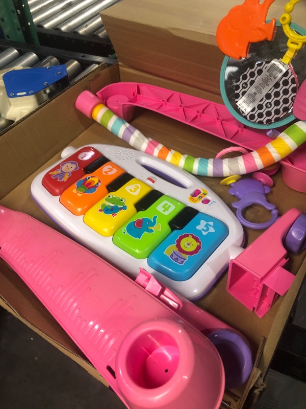 Photo 2 of *SEE NOTES* Fisher-Price Deluxe Kick & Play Piano Gym & Maracas