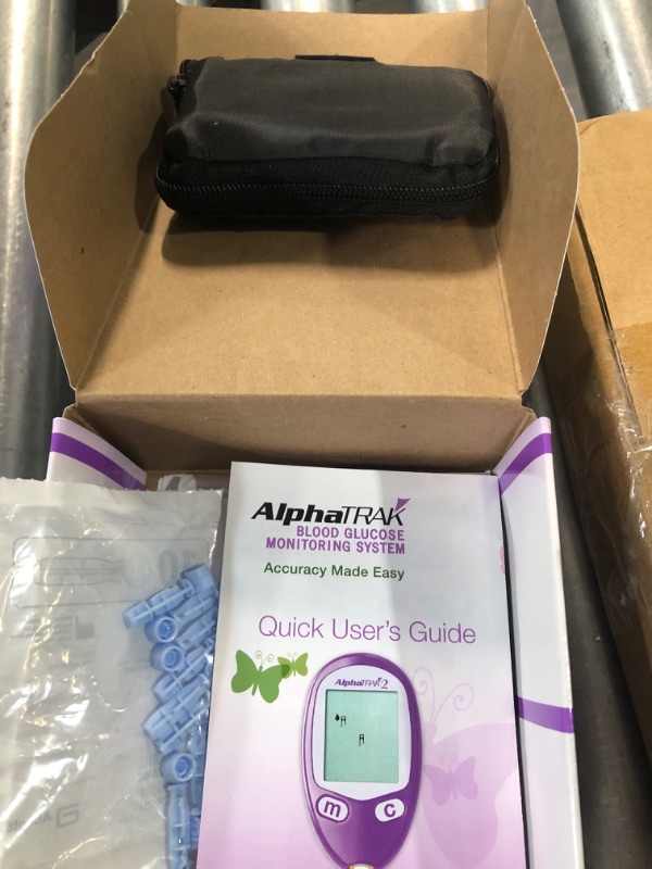 Photo 3 of **SEE NOTSES** AlphaTRAK 2 Blood Glucose Monitoring System Kit