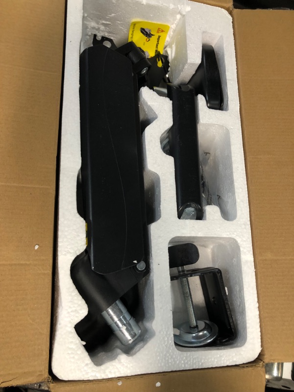 Photo 1 of MOUNTUP Single Monitor Desk Mount, Black