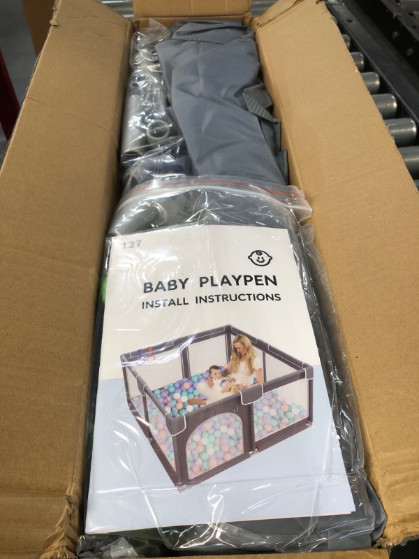 Photo 2 of Baby Sturdy Safety Fence Playpen for Toddlers