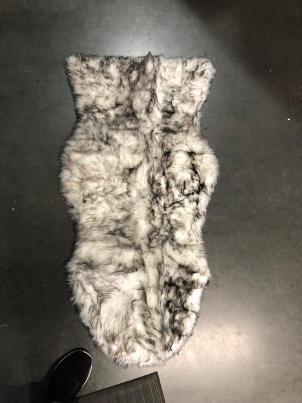 Photo 2 of **USED** Faux Fur Rug for Bedroom 2x6ft