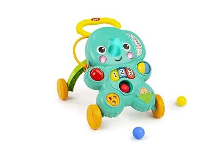 Photo 1 of Bright Starts Stroll 'n Roll 2-in-1 Ball Play Walker - Elephant with Lights and Music, Unisex, 6 Months+