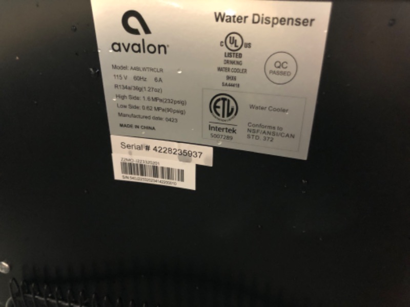 Photo 5 of Avalon A4 Bottom Loading Water Cooler Dispenser 