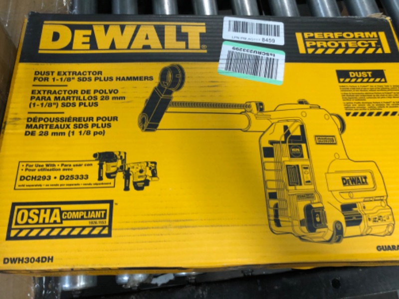 Photo 3 of DEWALT Onboard Rotary Hammer Dust Extractor for 1-1/8-Inch SDS Plus Hammers (DWH304DH)