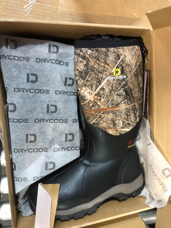 Photo 2 of DRYCODE Hunting Boots for Men and Women,11 Women/10 Men Real Reed Camo