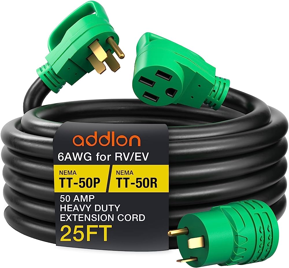 Photo 1 of addlon 50 Amp 25 Feet RV/EV Extension Cord 