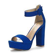 Photo 1 of  Women's Hi-Lo High Heel Platform Pump Sandals