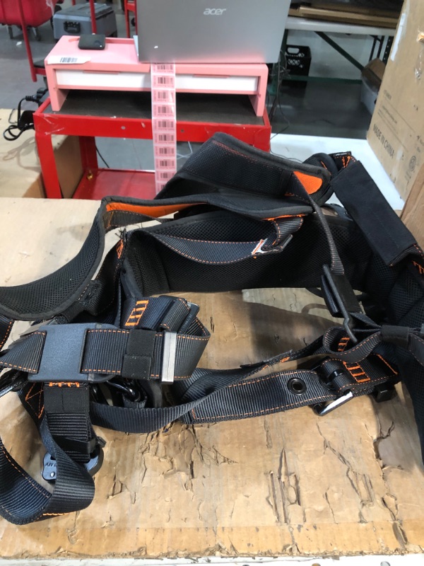 Photo 2 of * USED * 
FRONTLINE FALL PROTECTION Combat Construction Full Body Harness + D-Ring+ Multiple Styles + OSHA and ANSI compliant