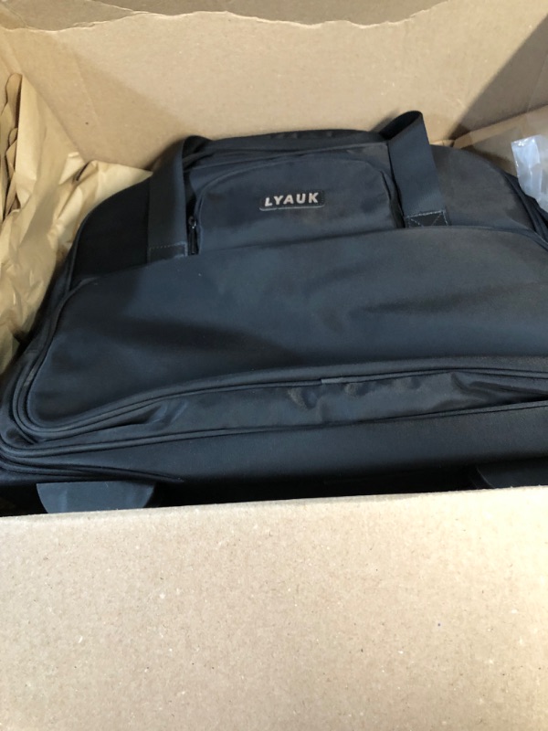 Photo 2 of LYAUK Rolling Laptop Bag Men Women with Wheels