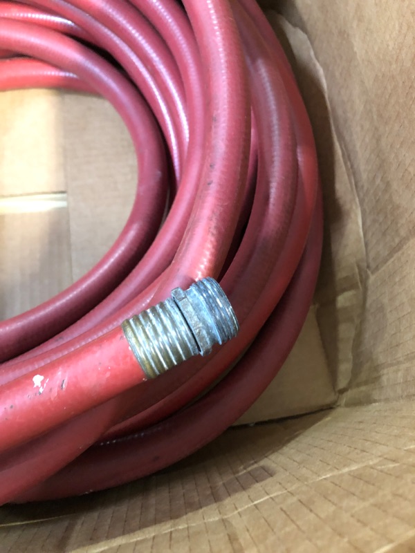 Photo 3 of * USED * 
Flexon FLXPR5850R Flextreme Performance Rubber Garden Hose, 50 ft, Red