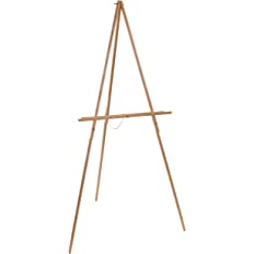 Photo 1 of  Wooden A-Frame Tripod Studio Artist Floor Easel