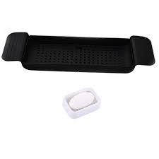 Photo 1 of Bathtub Tub Shelf Caddy Rack Shower Holder Rack Storage Tray Over Bath Organizer Bathroom New