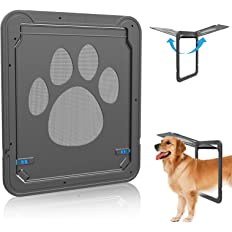 Photo 1 of  Screen Dog Door for Sliding Door, Inside Opening 12 x 14 inches Doggy Door, Screen Door