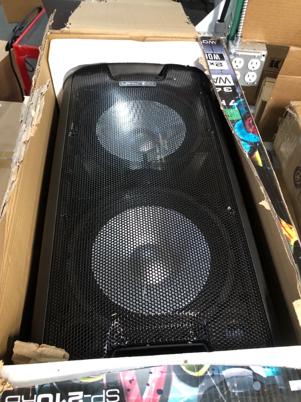 Photo 2 of Dolphin Party Speaker Wireless Bluetooth w/Wheels for Parties, Karaoke, DJ Speakers, Long Battery Life