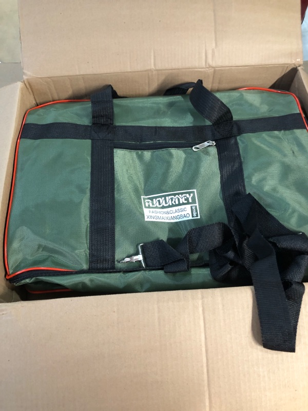 Photo 2 of GREEN DUFFLE BAG 