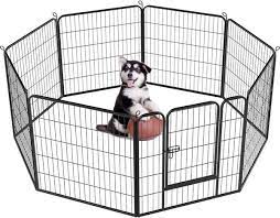 Photo 1 of * USED * 
Pet Playpen Dog Exercise Pen Metal Pet Fence 8 Panel 