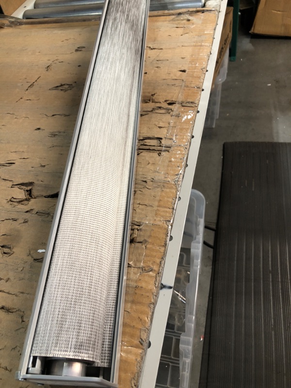 Photo 1 of * USED * 
Roller Shades for Windows, Thermal Insulated Fabric Roller Window Blinds for Home, Hotel, Club, Restaurant, Office (47" W x 68" L, Light Grey)