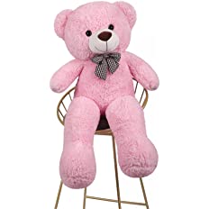 Photo 1 of Big Teddy Bear Stuffed Animal Plush, Cute Stuffed Teddy Bear with Bow Tie, Teddy Bear Plush Toy 