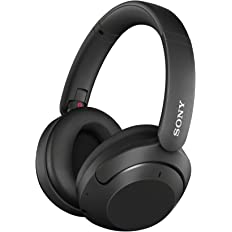 Photo 1 of Sony WH-XB910N EXTRA BASS Noise Cancelling Headphones, Wireless Bluetooth Over the Ear Headset with Microphone and Alexa Voice Control, Black