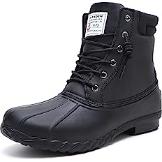 Photo 1 of ALEADER Mens Duck Boot | Waterproof Shell | Fur Lined Insulated Winter Snow Boot SIZE 10