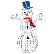 Photo 1 of * USED * 
LIGHT UP SNOWMAN 