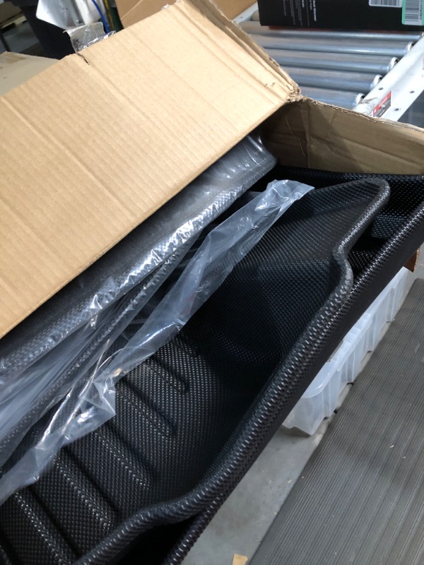 Photo 2 of SUPER LINER Tesla Model Y 2020 2021 2022 2023 All Weather Floor Mats Front Rear Cargo Liner Mat, Waterproof Anti-Slip Floor Mat Custom Fit for Tesla, Heavy Duty Floor Mats & Trunk Mat Model Y Floor Mats & Trunk Mats