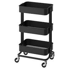 Photo 1 of * USED * 
 Heavy Duty PLASTIC Utility  Cart, Black