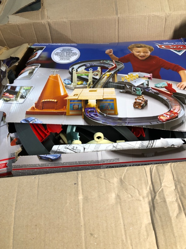 Photo 2 of * USED * 
Disney Pixar Cars Race Around Radiator Springs Playset