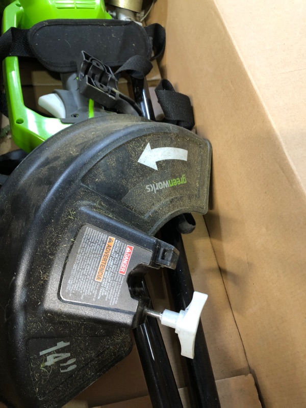 Photo 3 of * USED * HEAVILY * 
Greenworks G-Max 40V DigiPro 14 in. String Trimmer - 2100202