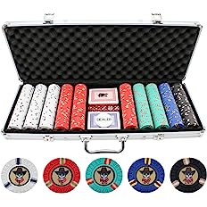 Photo 1 of 13g Outlaw Clay Poker Chips Set - 500 Piece Set