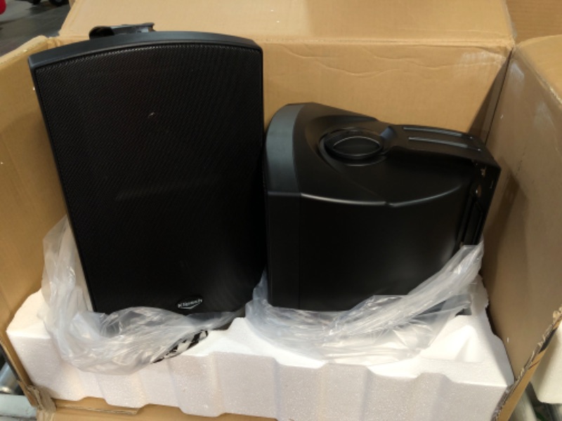 Photo 3 of Klipsch AW-525 Indoor/Outdoor Speaker - Black (Pair)