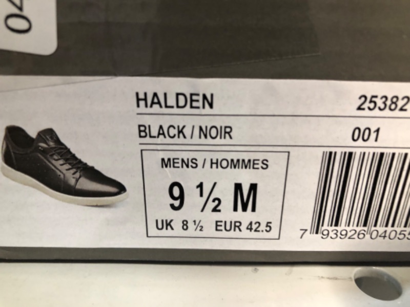 Photo 3 of STACY ADAMS Men's Halden Cap Toe Elastic Lace Sneaker 9.5 Black