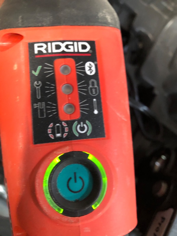 Photo 4 of **USED** RIDGID 57373 Model RP 241 Compact Press Tool Kit with 1/2"-1" Pro Press Jaws and Bluetooth