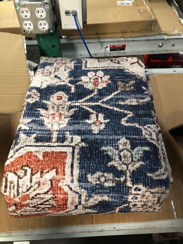 Photo 1 of **USED** VK Living Washable Rug Rust Red 8'x10'
