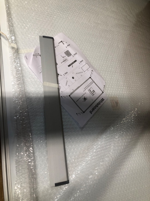Photo 1 of DENT ON THE CORNER OF BOARD***DexBoard 48 x 36-in Magnetic Dry Erase Board with Pen Tray 48" x 36"