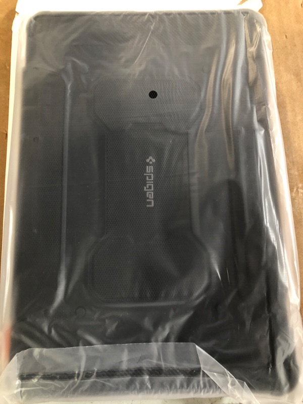 Photo 2 of Spigen Rugged Armor Pro Designed for Galaxy Tab S7 FE 12.4" 2021 Case with S Pen Holder (2021) - Black