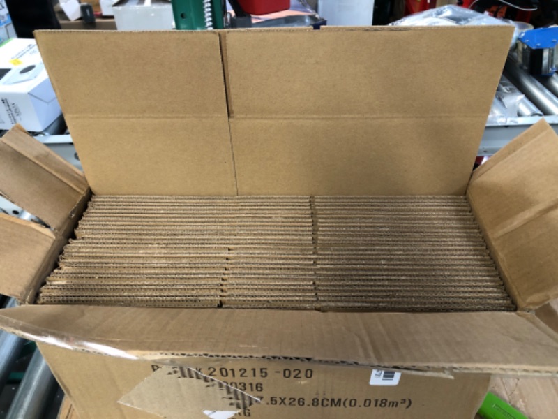 Photo 2 of Schliersee Shipping Corrugated Boxes Mailers 9x6x4 Inch, Kraft Shipping Boxes Pack of 25 9x6x4 inch-25 Packs