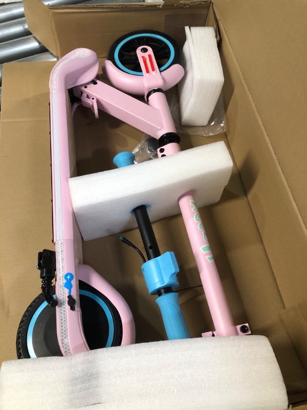 Photo 6 of **PARTS ONLY**
RCB Electric Scooter for Kids, Colorful Neon Lights, LED Display