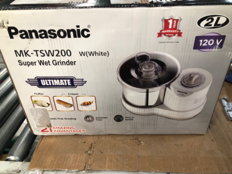 Photo 2 of **PARTS ONLY**
Panasonic 2 Litre Wet Grinder