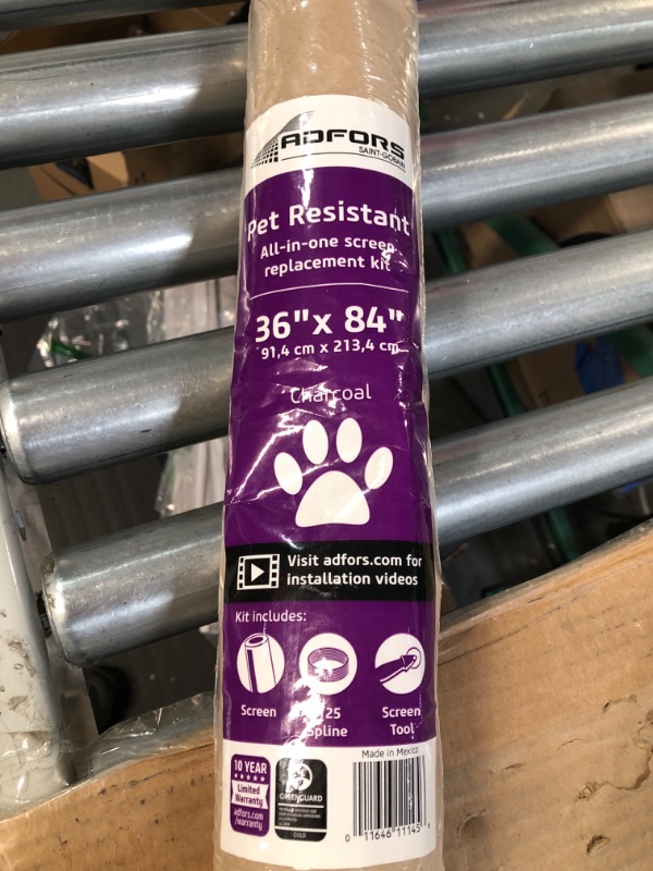 Photo 2 of ** SCREEN ONLY ** Saint-Gobain ADFORS FCS11145-M Pet Resistant Screen Repair Kit