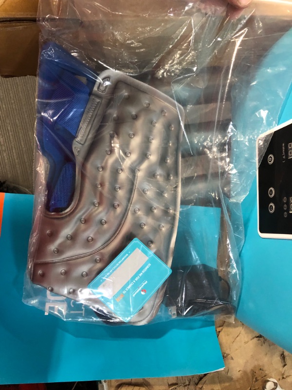 Photo 1 of Cold Therapy Machine — Cryotherapy Freeze Kit System — for Post-Surgery Care, ACL, MCL, Swelling, Sprains, and Other Injuries — Wearable, Adjustable Knee Pad — Cooler Pump with Digital Timer