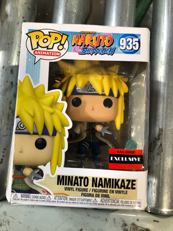 Photo 3 of Funko Pop Naruto Shippuden Minato (Rasengan) Figure (AAA Anime Exclusive)